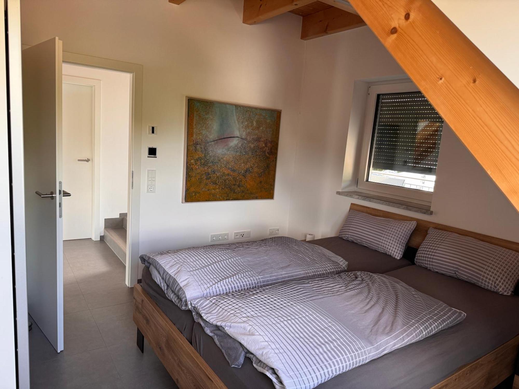 Moderne Ferienunterkunft/Wohnung Burgthann Exterior foto